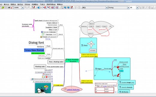 最好用的开源免费思维导图工具Freeplane新版本