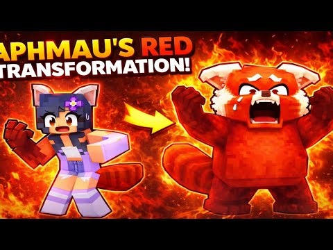 APHMAU IS TURNING RED CAN WE STOP IT | MINECRAFT