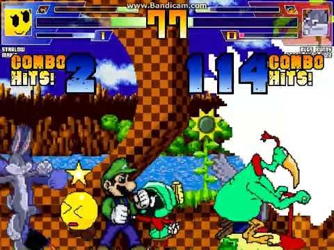 MUGEN battle #7058: Mario & Luigi Series vs Looney Tunes