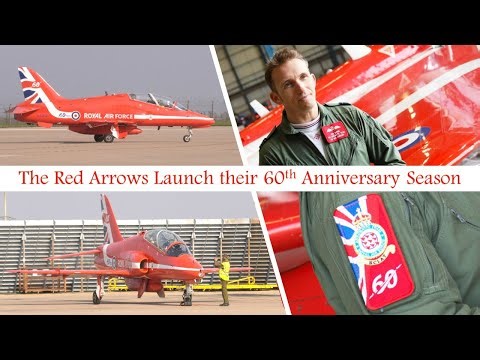 The Red Arrows Launch their 60th Anniversary Display Season