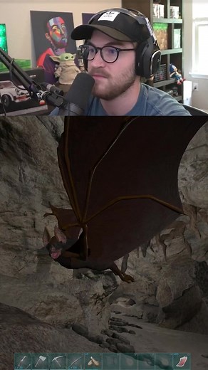 Vampire bat taming 😱 #ark #arktok #arksurvivalevolved #arkfjordur #fyp #fypシ