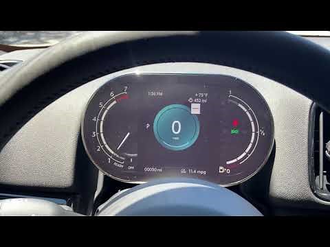 Resetting Trip, & Odometer on 2022 MINI