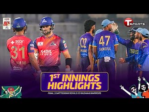 Rajshahi Warriors Batting Highlights vs Chattogram Royals | 1st Innings | Final | BPL 2026