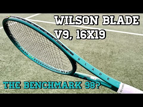 Wilson Blade 98 V9 16 x 19 Tennis Racket / Racquet review