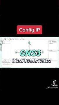 Configuration IP d'un Routeur dans #GNS3 !