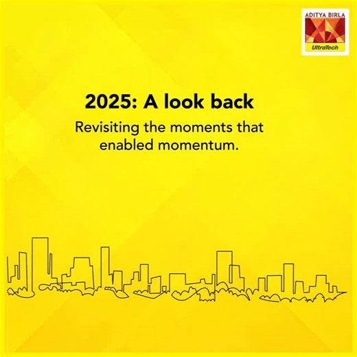 UltraTech Cement on Instagram: "From strategic expansion and sustainability firsts to global leadership and recognitions, 2025 was a year of unparalleled progress for UltraTech. Here’s a look back at the milestones that shaped this journey. #Highlights2025"