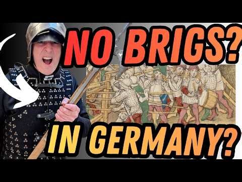 Why didn't medieval soldiers in GERMANY wear BRIGANDINES?