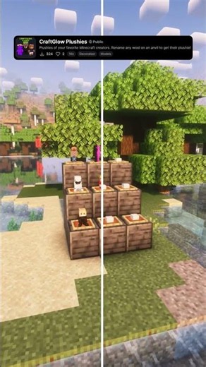 My Minecraft Resource Packs Preview PT.12 #minecraft #shorts #resourcespack #texturepack