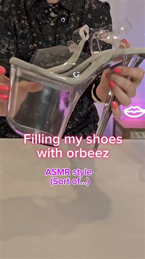 1.3M views · 10K reactions | Special outfit at the end 﫶 #asmr #asmrsounds #satisfying #orbeez #funny #funnyvideos #diy #shoes #uniqueshoes #heels | Holy Guacamole | Facebook