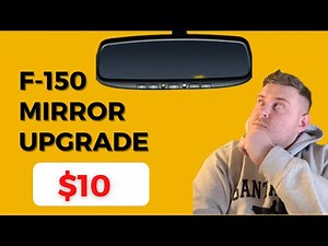 F-150 Rear View Mirror Upgrade (HomeLink for $10)