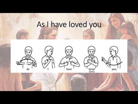 Love One Another Lyrics & Signs