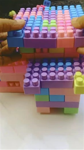DIY Blocks House | Lego Building Blocks | #buildingblockstoys#shorts