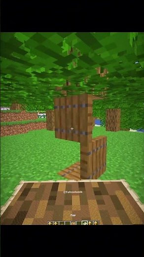 Minecraft Ultimate Secret Tree Base Moment