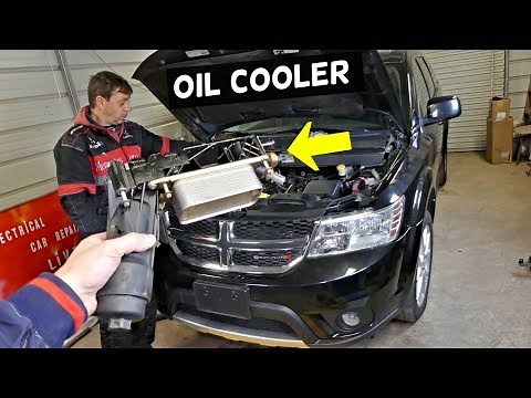 DODGE JOURNEY OIL COOLER REPLACEMENT GASKET REPLACEMENT 3.6 V6 FIAT FREEMONT PENTASTAR