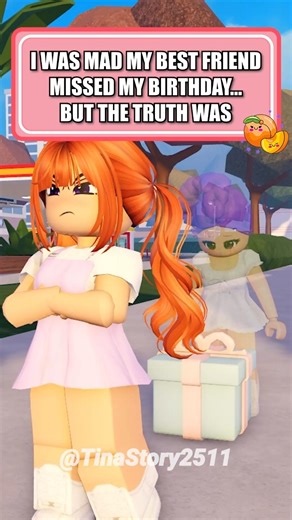 I WAS MAD MY BEST FRIEND MISSED MY BIRTHDAY... BUT THE TRUTH WAS😭😭#roblox #shorts #robloxedit