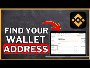How to Find Your Wallet ADDRESS On Binance | Binance Tutorial