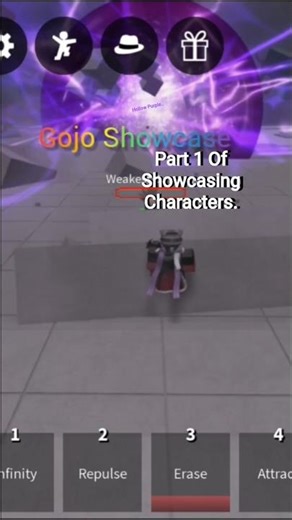 Showcasing Gojo Moves In TSB Part 1!💡🌟 #GojoShowcaseTSB #Gojo #Showcase #TSB