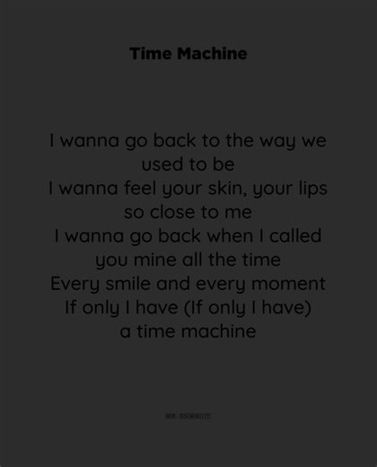 Time Machine Lyrics by Six Part Invention
