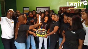 4.1K views · 30 reactions | Here's how we celebrated our brand upgrade today. | Legit.ng | Facebook
