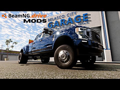 2021 Ford F-450 Platinum in BeamNG Mods !!