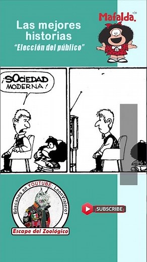 51 Las mejores historietas Mafalda "Elección del Público" #quino #Rebelde #Autentica #memes #humor