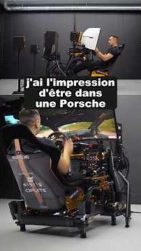 I created a Porsche simulator 🥹
