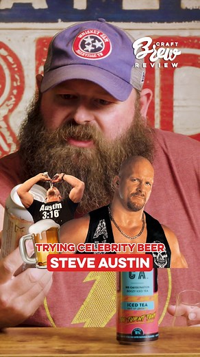 16K views · 153 reactions | Alabama Boss is trying Stone Cold Steve Austin's Broken Skull American Lager. Let's see if Boss' favorite wrestler can also make some good beer. | Rated Red | Facebook
