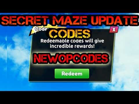 ALL NEW CODES FROM THE SECRET MAZE UPDATE In Roblox Catch A Monster