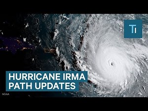 Here's Hurricane Irma's projected path as it heads toward Florida