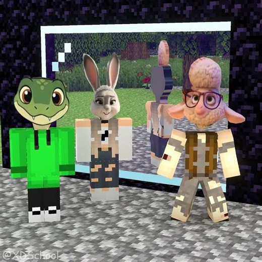 The Magic Mirror That Combines Everything - Gary, Judy Hopps, and Bellwether