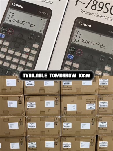 Canon F789SGA and F789SGA II Restock Announcement