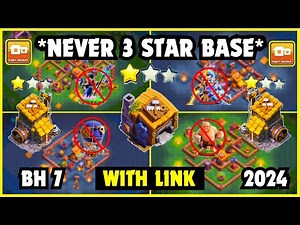 🏆 TOP 5! Builder Hall 7 (BH7) Base Layout + Copy Link 2024 | Clash of Clans