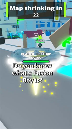 12K views · 64 reactions | New feature "Fusion Bey" in Beyblade City on Roblox. The Fusion Bey lets you fuse with your Beyblade to unleash massive damage! #Beybladex | Beyblade | Facebook