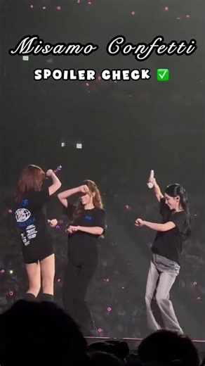 Misamo Confetti Spoiler Check 🎉 #misamo #mina #sana #momo #confetti #twice #spoiler #compilation