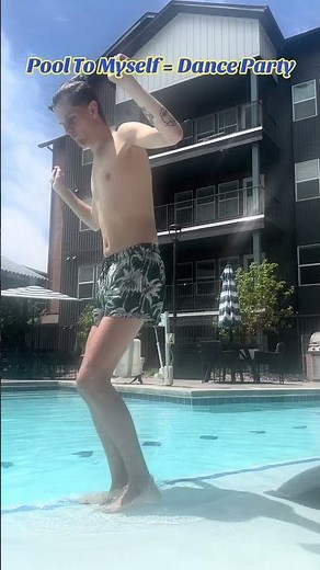 POOL DANCE PARTY WITH NO WITNESSES #GEOWONDER #RESILIENTECHOES #PRIDE