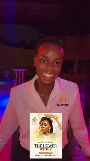 Karole Kasita live in Concert at Serena Hotel on 29th May. Mark the date 👌❤️@Karole Kasita