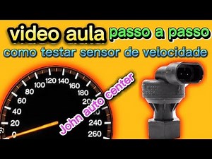 how to test speed sensor. detailed video lesson.