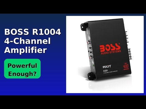 REVIEW (2025): BOSS R1004 4-Channel Amplifier. Features.