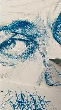 This is why I sketch with fountain pens. #fountainpendrawing #portraitdrawing #sketching