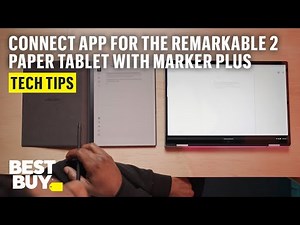 Access Your Notes Across Devices with the reMarkable 2 Paper Tablet – Tech Tips from Best Buy