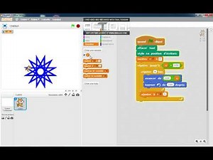 Apprendre à faire une étoile avec scratch