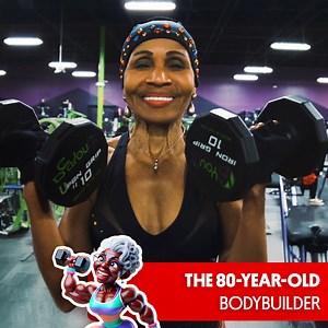 Ernest Shepherd is a record-holding bodybuilder who spends more than 30 hours each week exercising. She didn’t so much as pick up a dumbbell until she was in her 50 🤯🏋🏽‍♀️ | Great Big Story