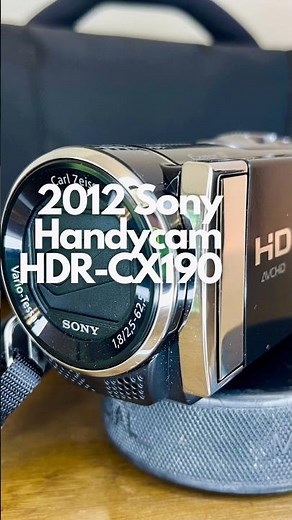 Retro Digital Video - Sony Handycam HDR-CX190