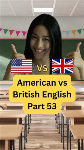 Learn American Vs British English "Part 53" #shorts
