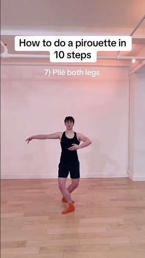 How to do in a pirouette in 10 steps #pirouette #pirouettes #tutorial #ballet #balletcore
