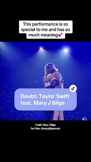 Taylor Swift & Mary J. Blige Duet 'Doubt' - 1989 Tour