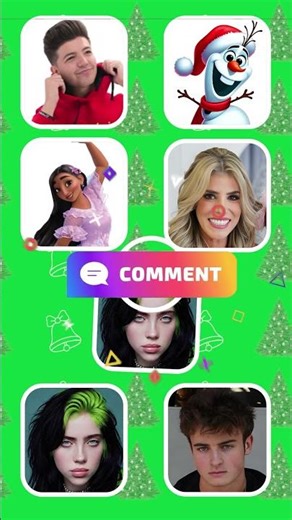 Can you guess the voice?Topper,Rebecca,Preston,Olaf,Isabela,Billie #shorts #guess #christmas