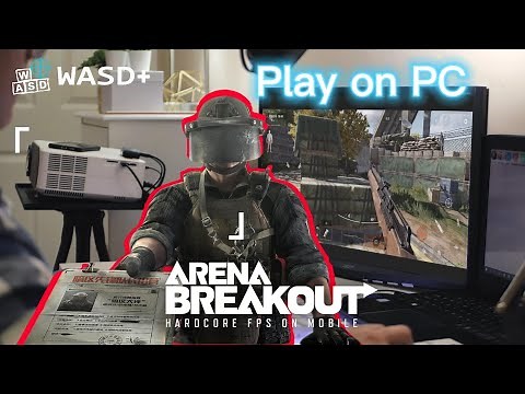 [WASD+ Hands-on] Arena Breakout on PC with keyboard & mouse | Maximize Performance: Key Mapping