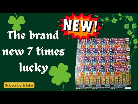 🍀 BRAND NEW £2 “7 Times Lucky” Scratch Card! BIG WIN OR BUST?! 💰😱