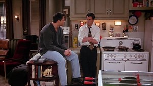 Welcome to Chandler and Joey's Apartment